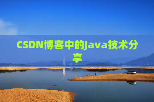 CSDN博客中的Java技术分享